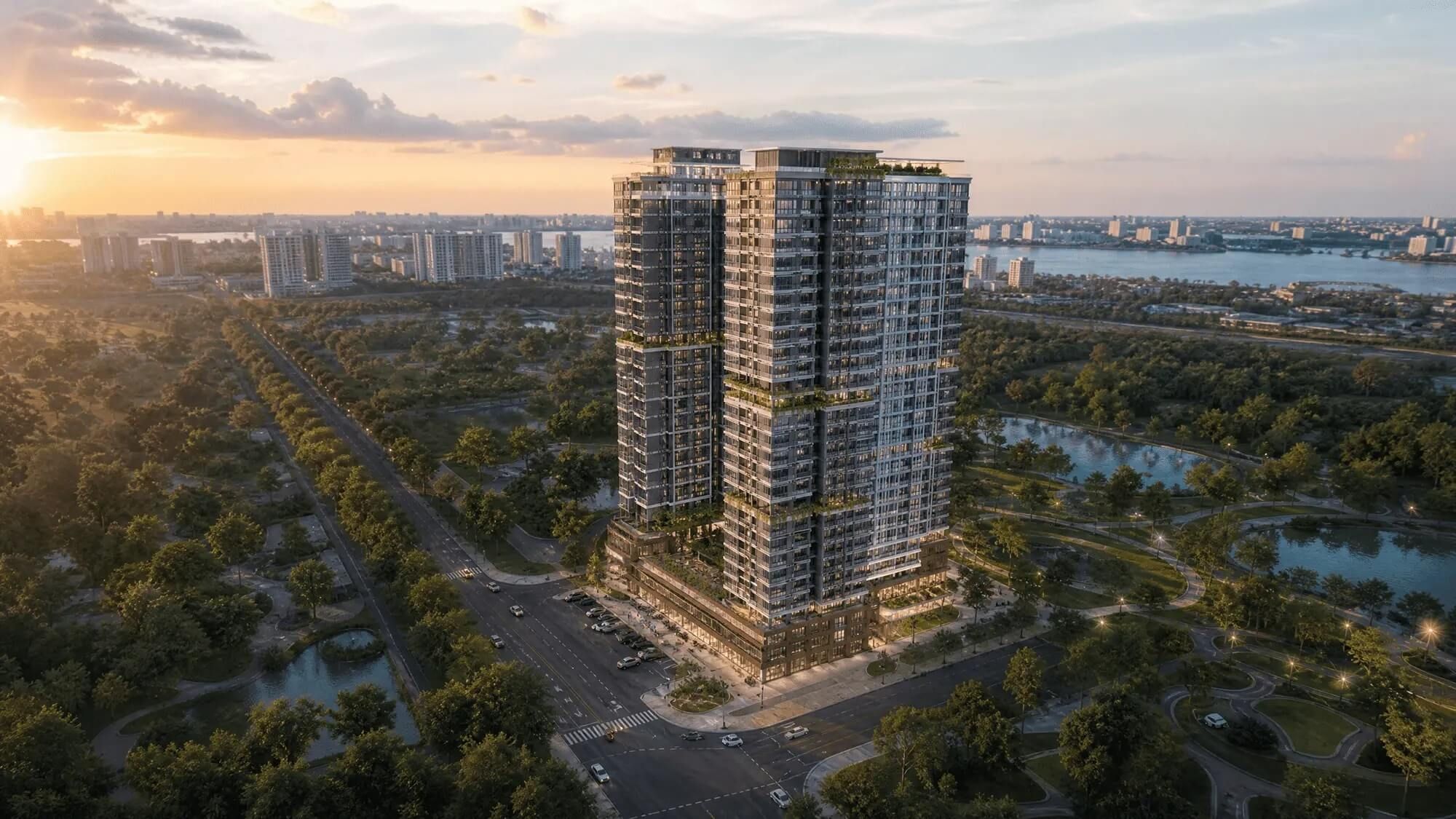 Cho thuê căn hộ tòa P Maison Privée Ciputra Không gian sống hạng sang, view sân golf và hồ điều hòa