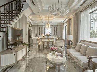 Cho thuê biệt thự 300m2 x 3 tầng, 4 phòng ngủ, full đồ đẹp tại Vinhomes Thăng Long
