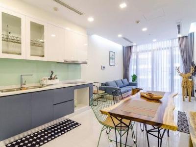 Cho thuê căn hộ 3 phòng ngủ hướng Tây Nam Việt Đức Legend City - Giá tốt nội thất cơ bản