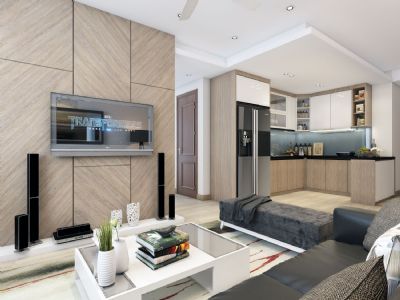 Cho thuê căn hộ penthouse đồ cơ bản tại Hà Nội Aqua Central