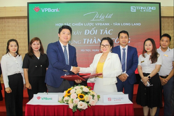 Tân Long Land chính thức ký kết hợp tác chiến lược với ngân hàng VPBank

