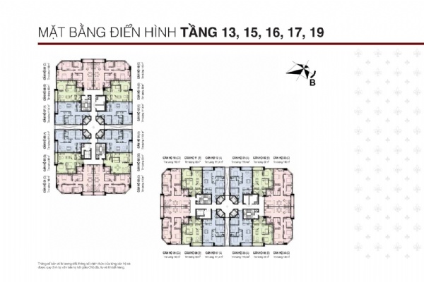 Mặt bằng thiết kế dự án D’. Le Roi Soleil