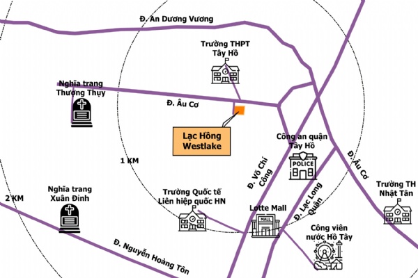 Vị trí chung cư Lạc Hồng Westlake nằm ở đâu? - Thông tin chi tiết
