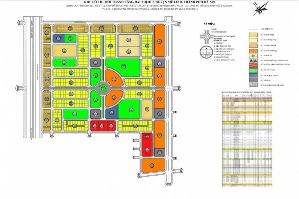 Chi tiết mặt bằng thiết kế dự án HUD Mê Linh - Đầy đủ
