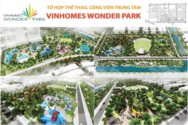 Khám phá tiện ích nổi bật tại Vinhomes Wonder Park Đan Phượng