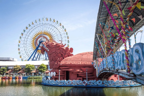 Khám phá công viên Kim Quy - “Disneyland” ngay tại Hà Nội