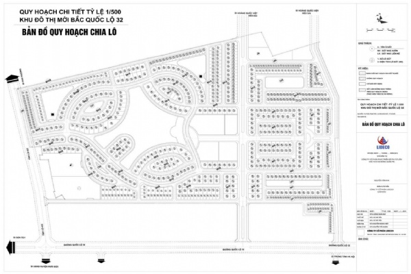 Quy hoạch thiết kế dự án Lideco Hoài Đức - Cập nhật mới nhất