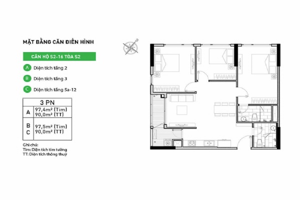 Các loại hình căn hộ chung cư Vinhomes Symphony Long Biên: Sự đa dạng vượt trội