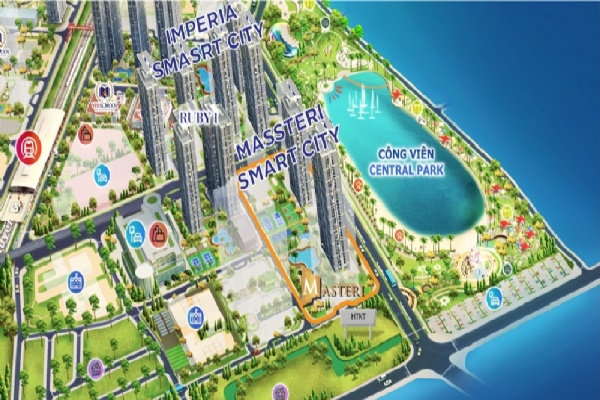 Thiết Kế Dự Án Masteri West Heights Smart City Tây Mỗ