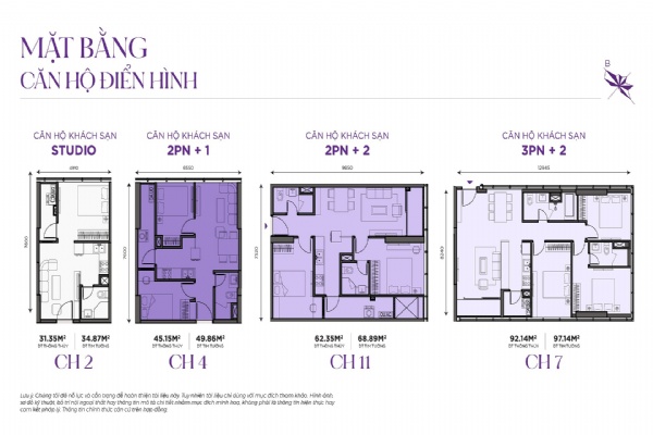 Các loại hình sản phẩm The Ninety Complex 90 Đường Láng
