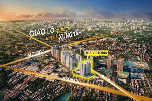 Tiến độ xây dựng dự án The Victoria Imperia Smart City