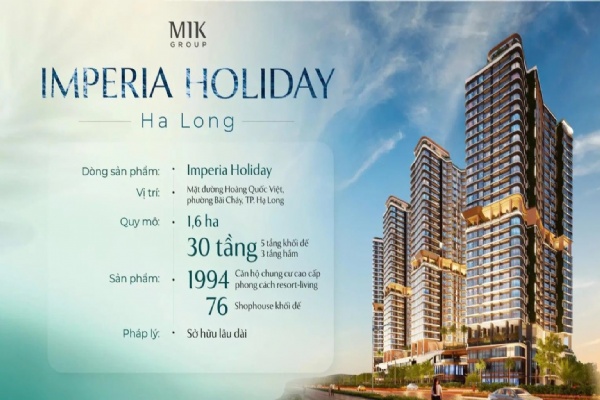 Imperia Holiday Hạ Long – Khi Phong Cách Sống Nghỉ Dưỡng Bước Vào Đời Thường