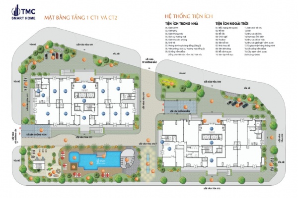 Hướng dẫn chọn tầng đẹp – hướng đẹp tại TMC Smart Home
