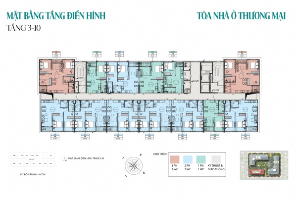 Mặt bằng thiết kế dự án Eco Garden Bắc Giang