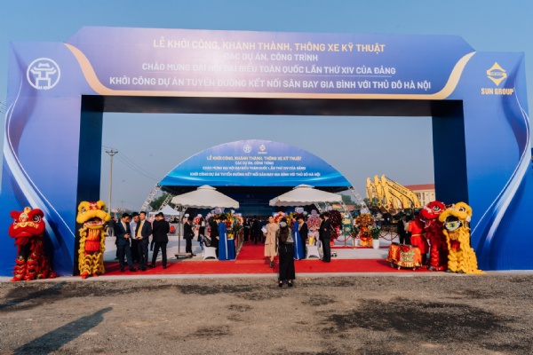 Tân Long Land Tham Dự Lễ Khởi Công Tuyến Đường Kết Nối Sân Bay Gia Bình – Thủ Đô Hà Nội
