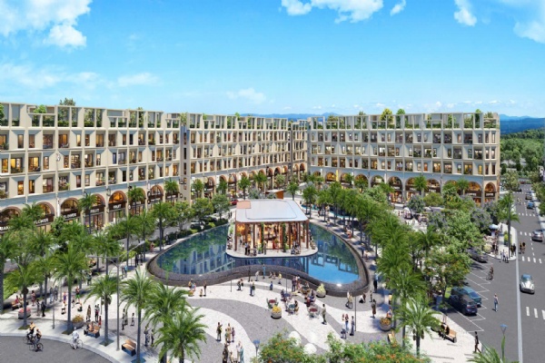 Vị trí Vinhomes Golden City Dương Kinh