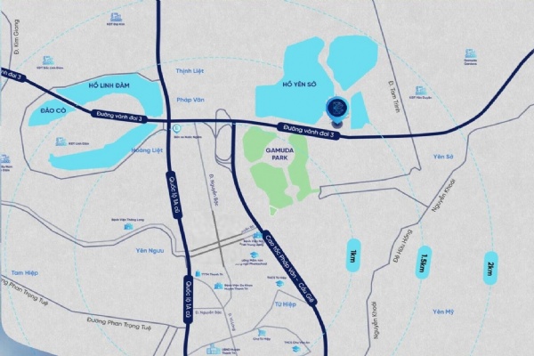 Vị Trí Galia Hanoi Hoàng Mai