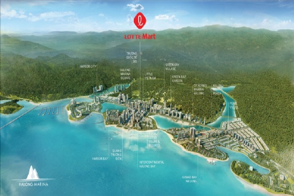Vị trí Sky M BimLand Marina Hạ Long