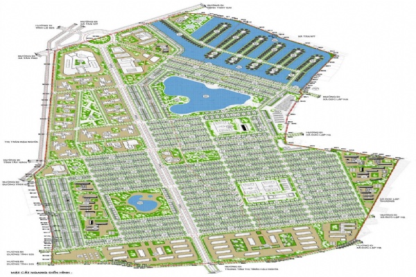 Mặt Bằng Thiết Kế Vinhomes Green City Long An