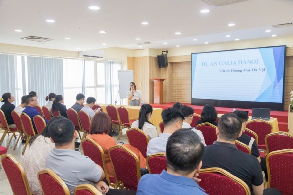 TÂN LONG LAND TỔ CHỨC SỰ KIỆN ĐÀO TẠO CHUYÊN SÂU DỰ ÁN GALIA HANOI