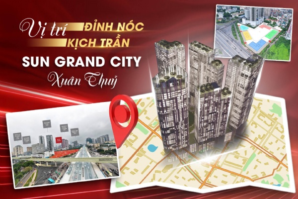 Vị trí dự án Sun Feliza Suites Xuân Thủy (Sun Cầu Giấy) ở đâu?