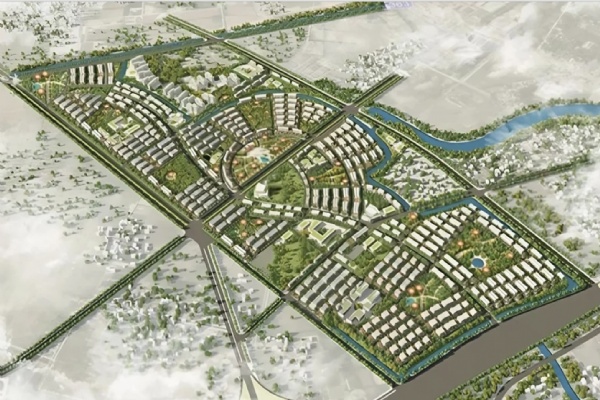 Công viên quảng trường GOLDEN GATE Vinhomes Golden City Dương Kinh