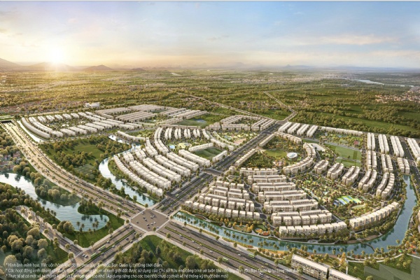 Công viên Phượng Hoàng ORIENTAL ROYAL PARK Vinhomes Golden City Dương Kinh