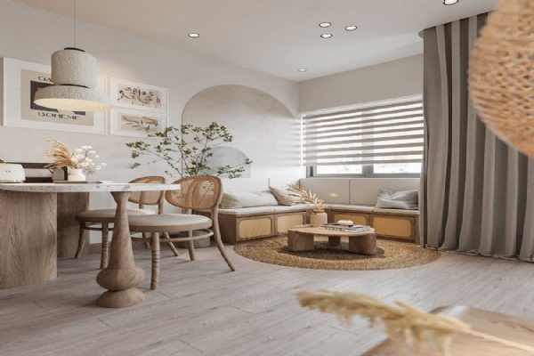 Nhà mẫu chung cư Jade Square Phạm Văn Đồng