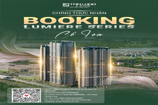 Chính thức nhận booking chung cư Lumiere Series Global Gate Cổ Loa