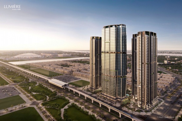 Tiến độ xây dựng Lumière Prime Hills Global Gate Cổ Loa