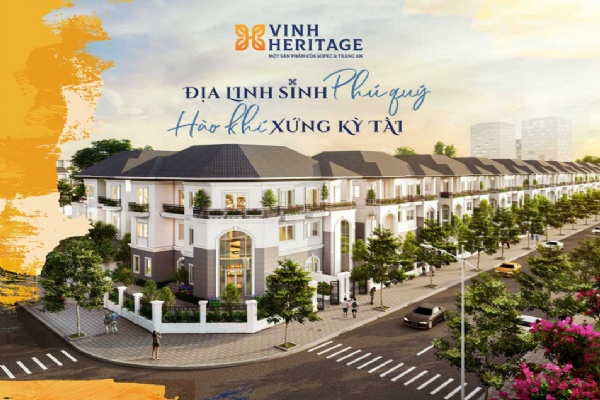 Đầu tư Vinh Heritage – Cơ hội đón đầu xu hướng sinh lời tại trung tâm thành phố Vinh