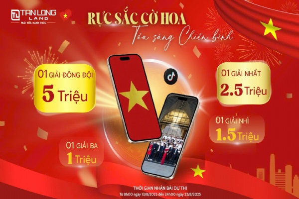 TÂN LONG ON TIKTOK – RỰC SẮC CỜ HOA, TỎA SÁNG CHIẾN BINH