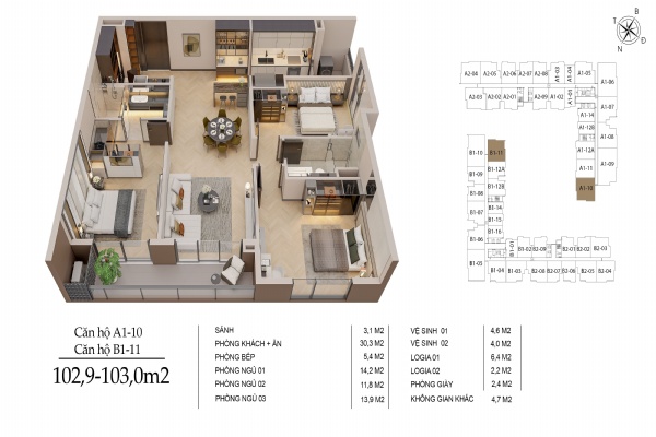 Thiết kế Long Biên Central – Biểu tượng sống tinh tế giữa lòng Đông Hà Nội