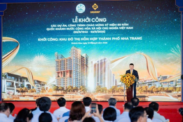 Tân Long Land bùng nổ tại sự kiện khởi công siêu dự án khu đô thị hỗn hợp Nha Trang của Sun Group