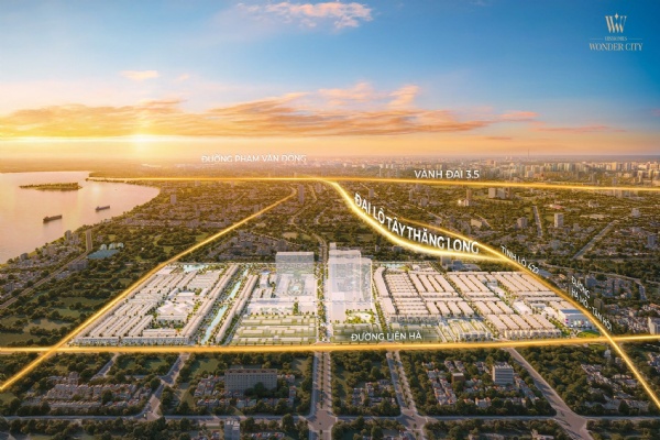 Cận cảnh hạ tầng & đường đến Vinhomes Wonder City Đan Phượng – Mảnh ghép vàng phía Tây Thủ đô