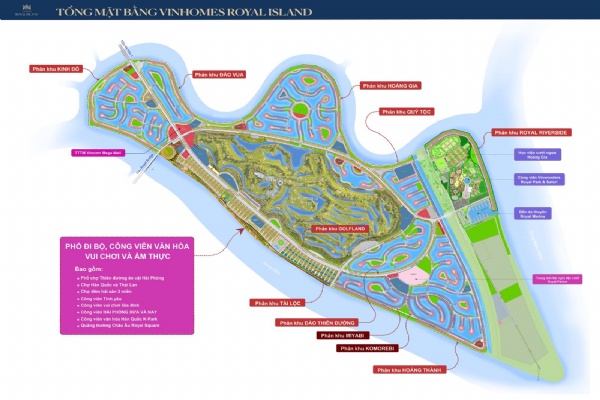 Khám phá thiết kế tinh xảo tại Vinhomes Royal Island