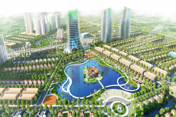 Alluvia City tháng 8/2025 tăng tốc triển khai đồng loạt các hạng mục