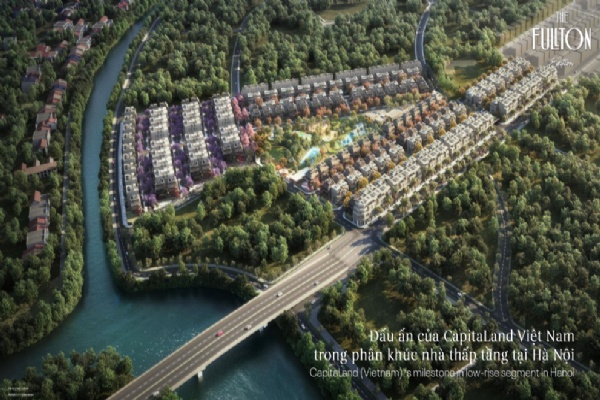 Boutique Townhouse The Fullton Edition biểu tượng sống giới hạn giữa lòng đô thị sinh thái phía Đông Hà Nội