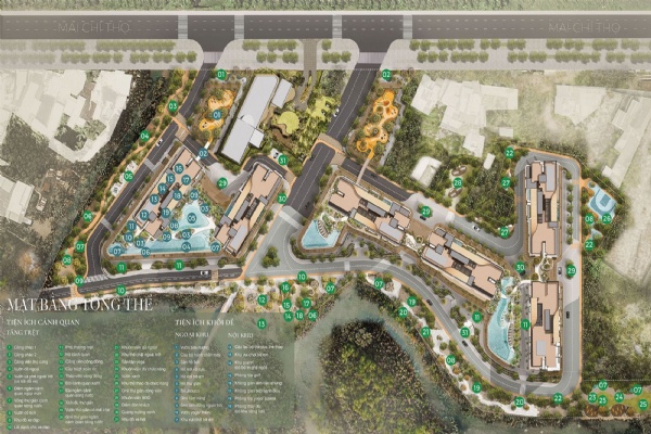 Mặt bằng thiết kế dự án Ambience Gamuda Hải Phòng