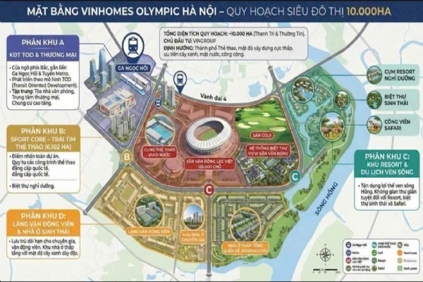 Mặt bằng thiết kế căn hộ dự án Vinhomes Ngọc Hồi