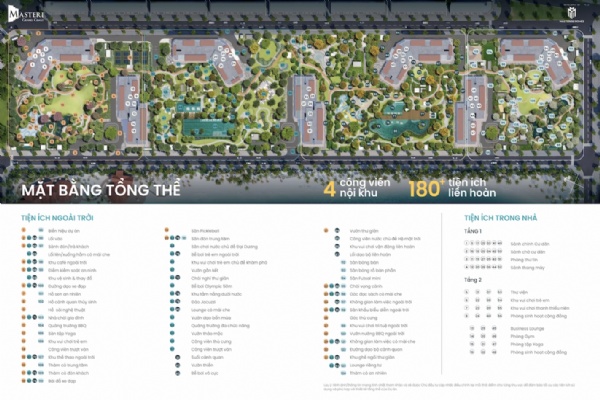 Mặt bằng thiết kế Masteri Grand Coast Ocean Park 2 tối ưu không gian căn hộ