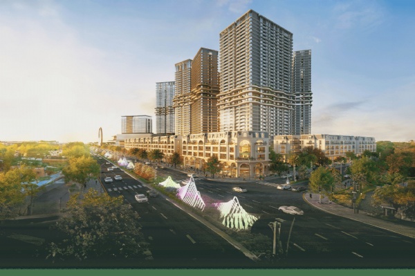 Đường đến Royal Mansion định hình chuẩn kết nối mới giữa trung tâm Bắc Giang