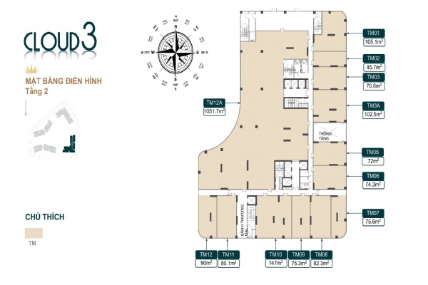 Mặt bằng Royal Mansion tối ưu không gian sống chuẩn đô thị hiện đại