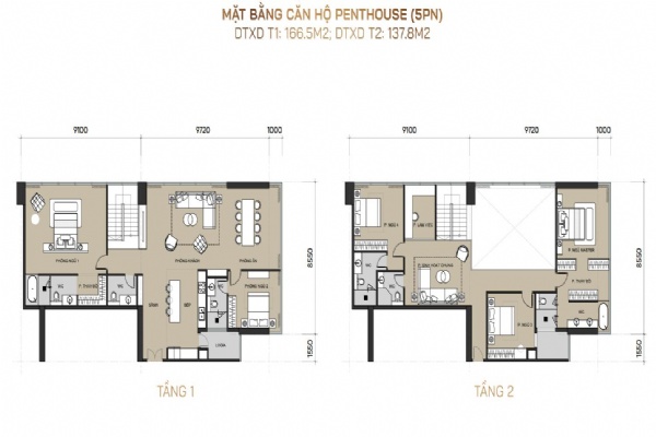 Mặt bằng thiết kế Sunshine River Park Ciputra tối ưu công năng và tầm nhìn ven sông
