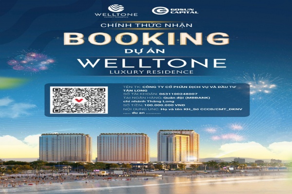 Booking căn hộ Welltone Luxury Residence Nha Trang