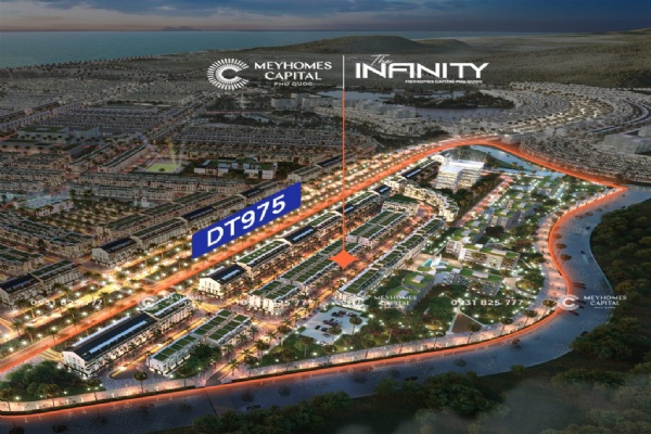Vị trí The Infinity Meyhomes Capital Phú Quốc