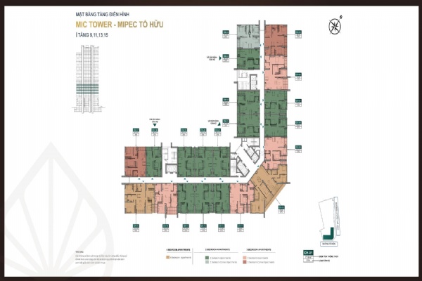 Mặt bằng thiết kế Iconia Lakeside 54 Tố Hữu - Lợi thế và tối ưu không gian