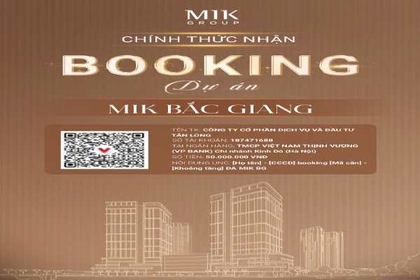 Booking Imperia Sky Bay Bắc Giang - Thông tin mới nhất