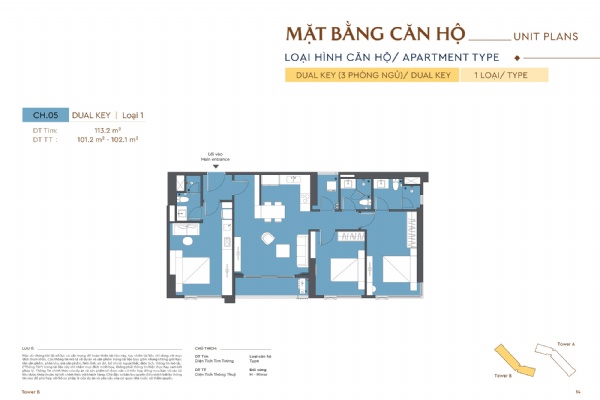 Mặt bằng thiết kế Vinhomes Cao Xà Lá và ngôn ngữ kiến trúc vị lai phủ kính panorama rực rỡ
