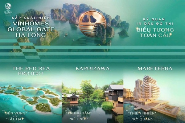 Vịnh San Hô Phân Khu Châu Mỹ Vinhomes Global Gate Hạ Long